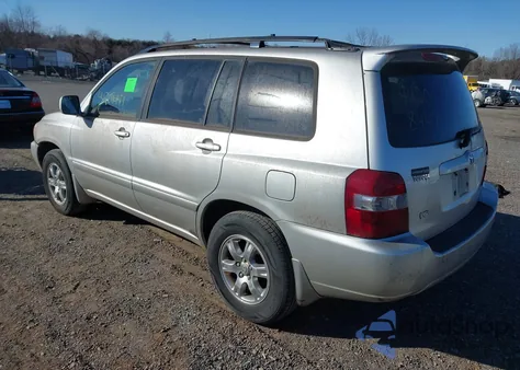 2007 Toyota Highlander V6 from USA, damaged, VIN JTEDP21A570131611
